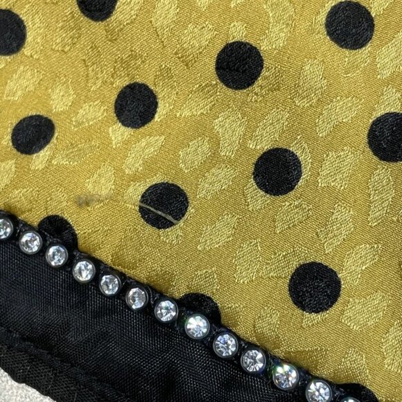 Diane Dickinson Women’s Vintage Polka Dot Blouse – Yellow – Size 14 - Picture 9 of 12